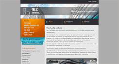 Desktop Screenshot of ibz-bv.nl
