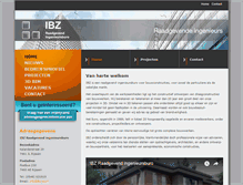 Tablet Screenshot of ibz-bv.nl